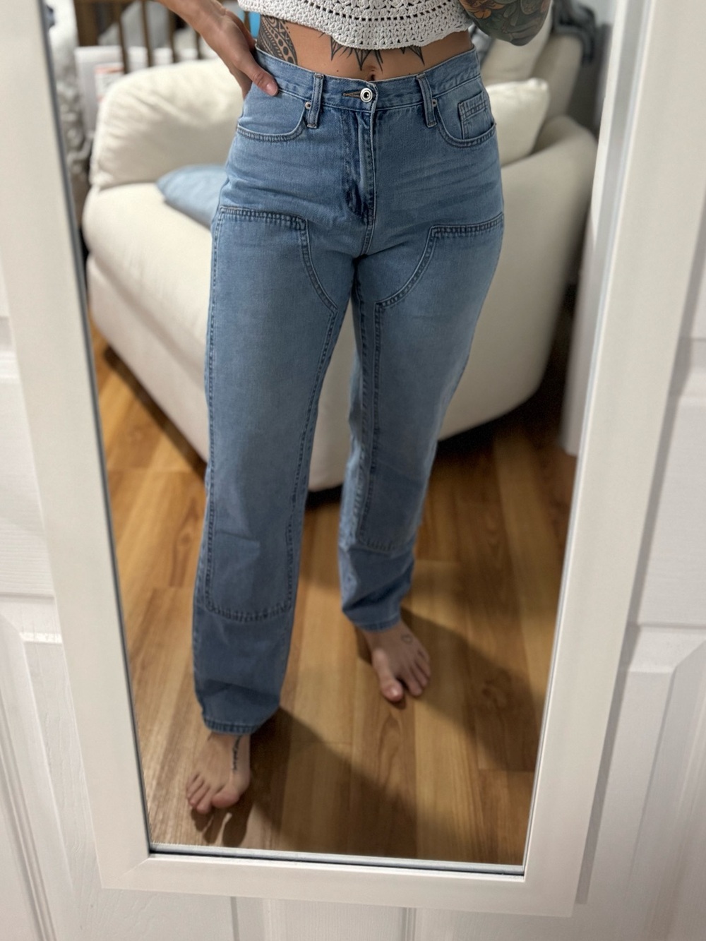 Altar’d State double knee jeans